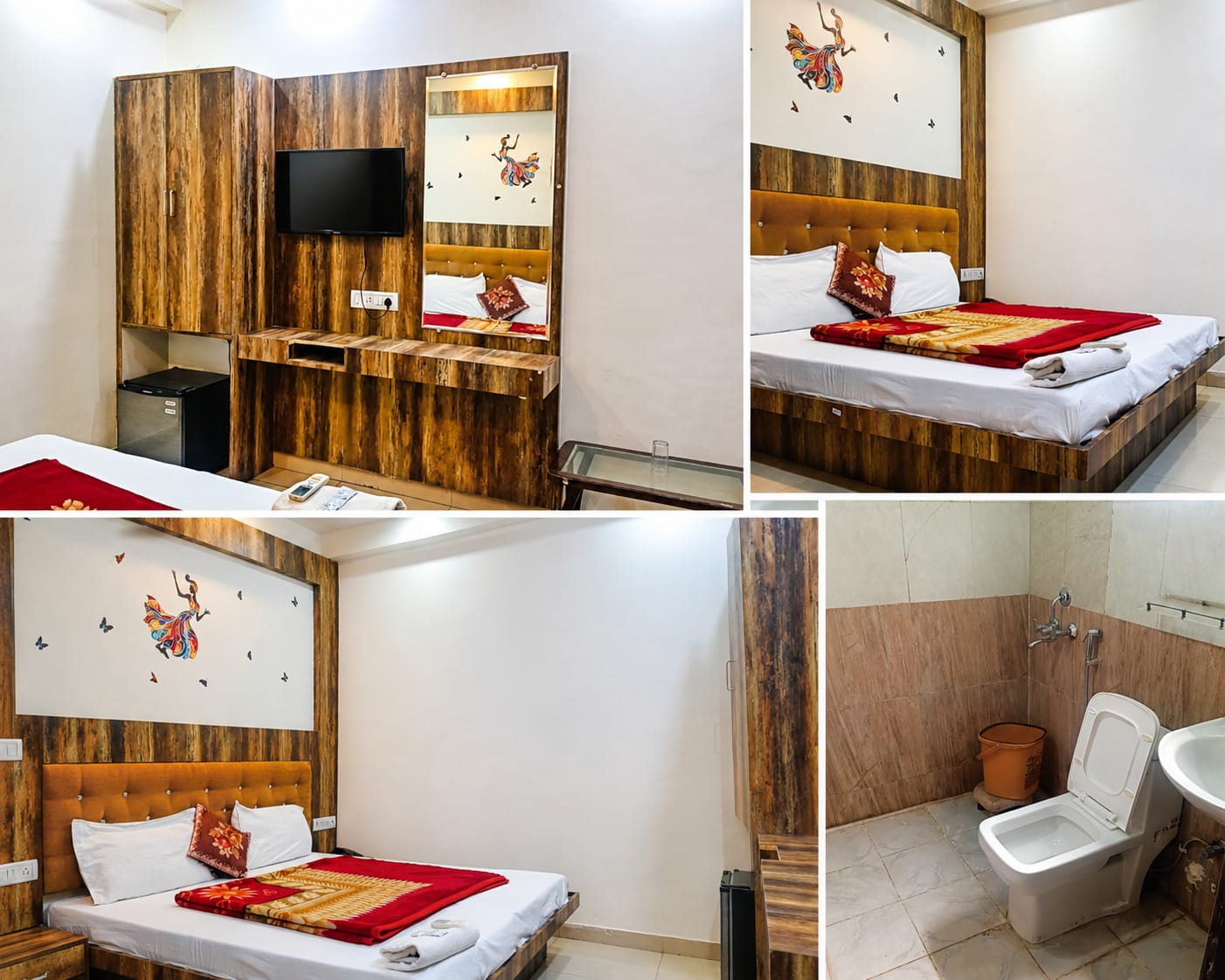 Delux Double Bed With Free Wifi