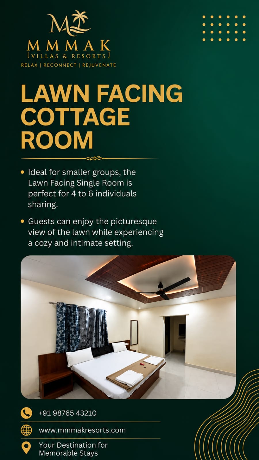 Cottage Room Day Stay